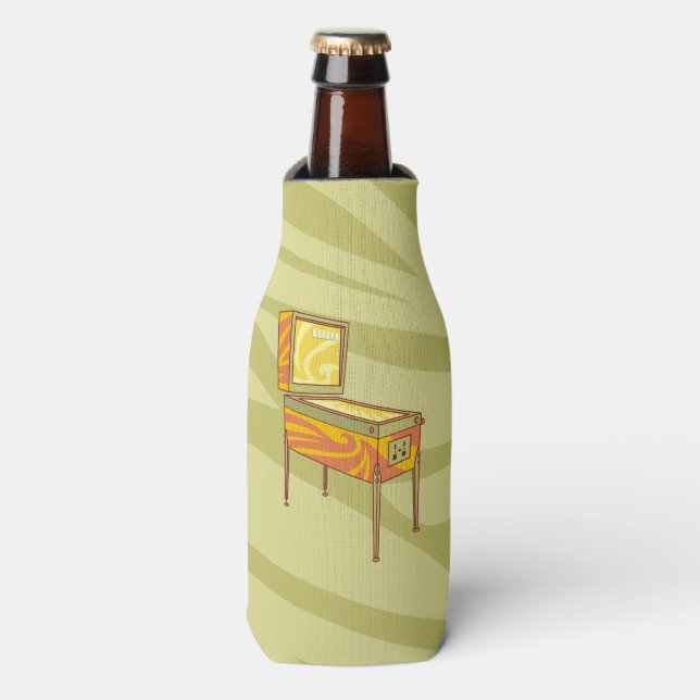 Pinball machine bottle cooler (Bottle Front)