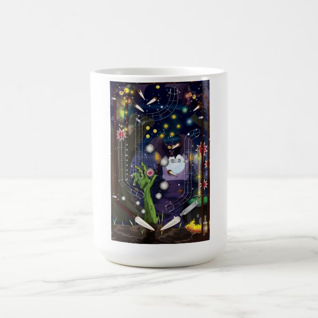 Pinball Machine Coffee Mug (Center)