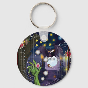 Pinball Machine Keychain