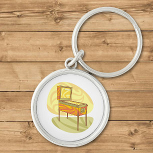 Pinball machine keychain