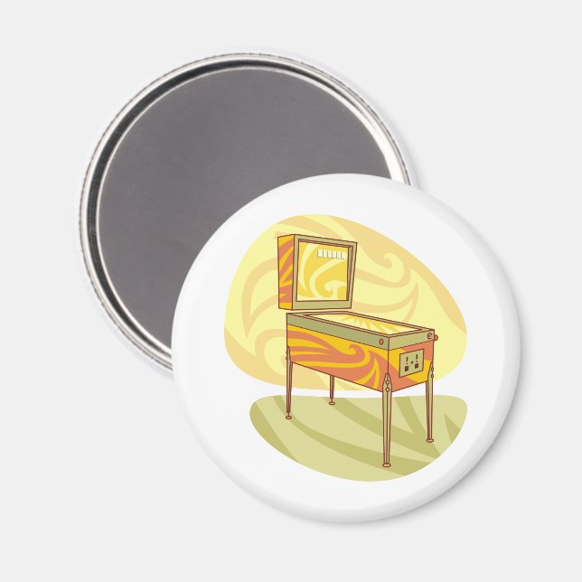 Pinball machine magnet (Front/Back)