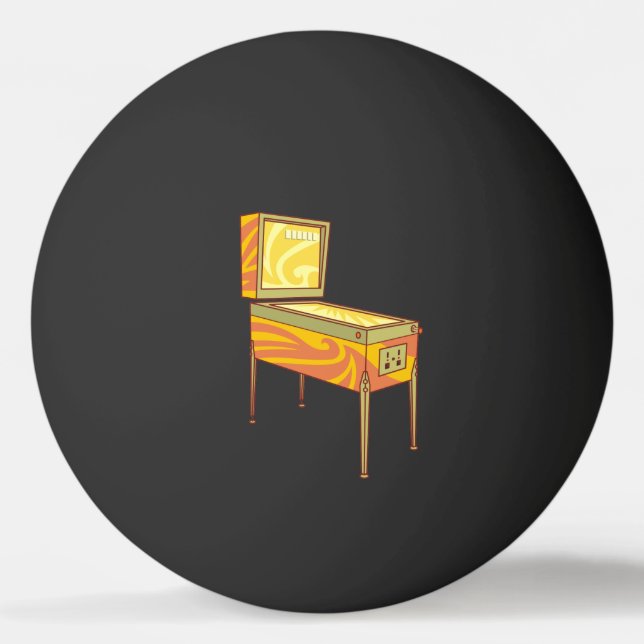 Pinball machine ping pong ball (Front)