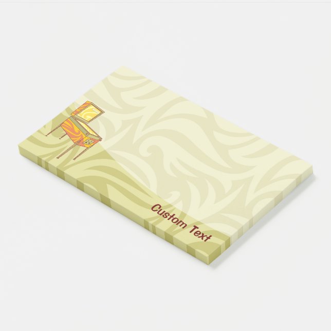 Pinball Machine Post-it Notes (Angled)