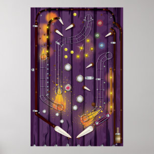 Pinball Machine Poster