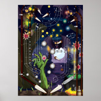 Pinball Machine Poster