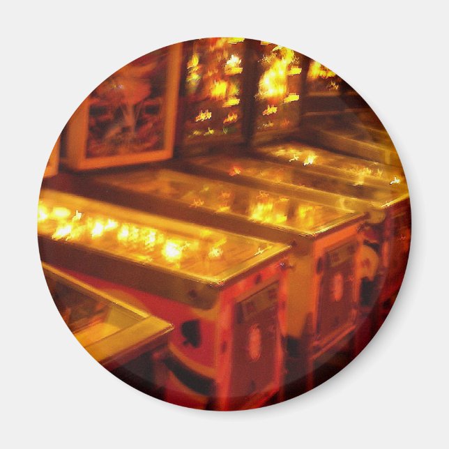 Pinball Machines Magnet (Front)