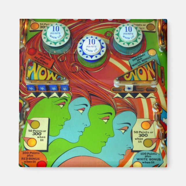 Pinball Wizard II Magnet (Front)