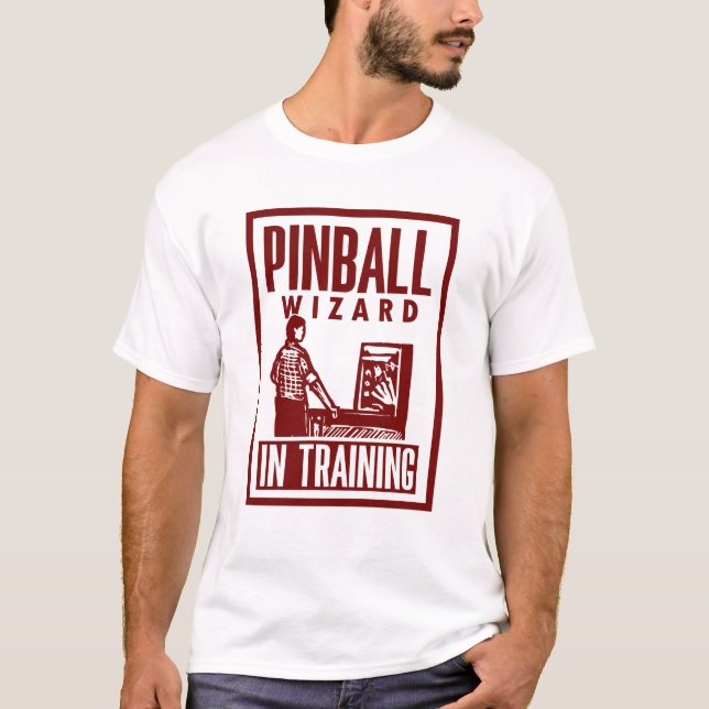 Pinball Wizard In Training T-Shirt (Front)