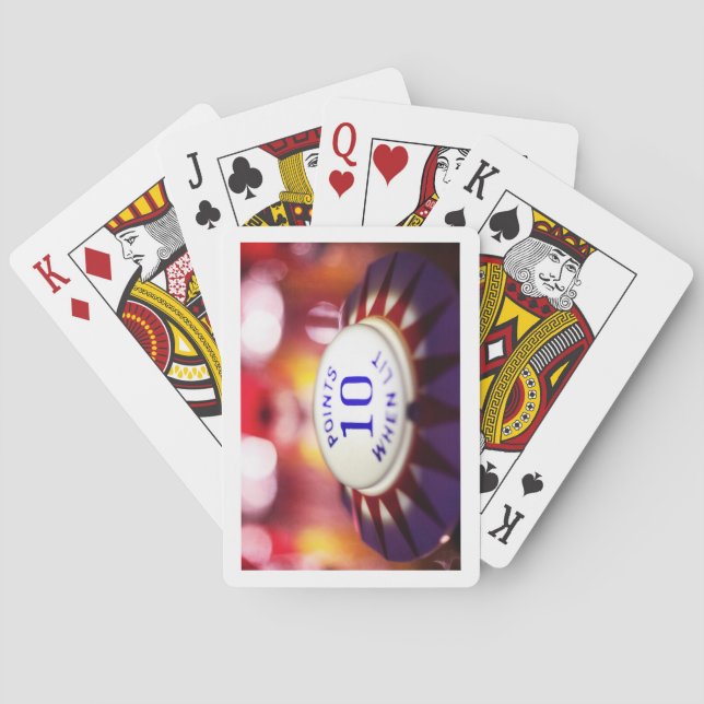 Pinball wizard playing cards (Back)