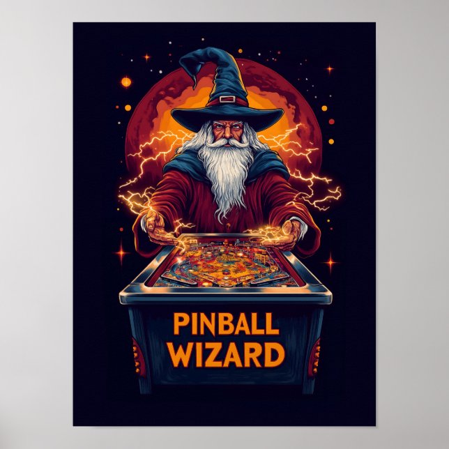 Pinball Wizard Poster (Front)