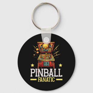 Pinbyll Machine Arcade Game Gamer Clic Video Game  Keychain