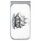 Bateau de navigation nautique noir et blanc