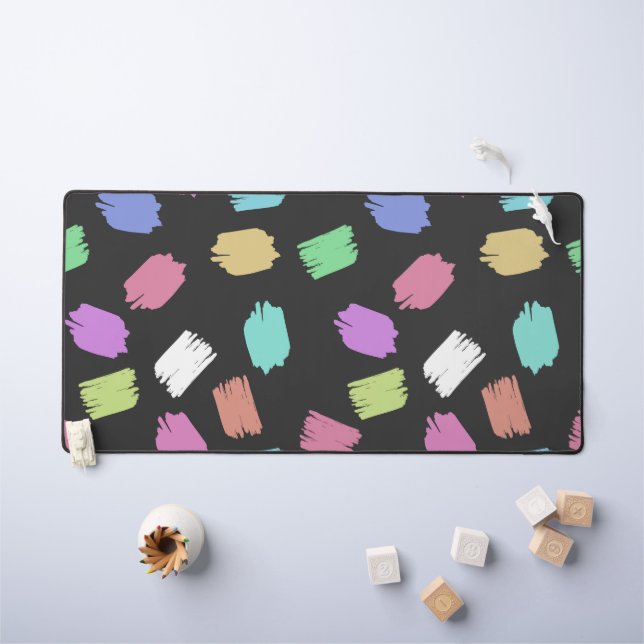 Pinceau de peinture contours, pinceaux colorés (Tableau pour enfants)