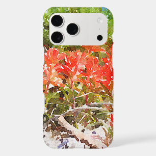 Pinceau Indien Fleur Sauvage Aquarelle