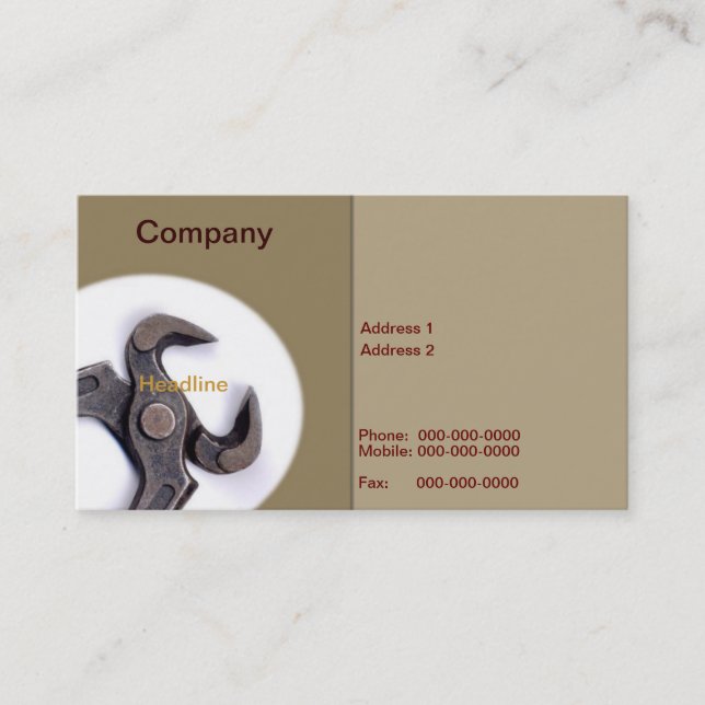 Pincers Business Card (Front)