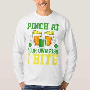 Pinch À Vos Propres Risques Je Bite T-shirt