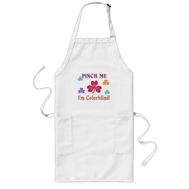 Pinch Me Long Apron (Front)