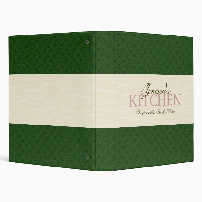 Pinch of Love Recipe Binder (Background)