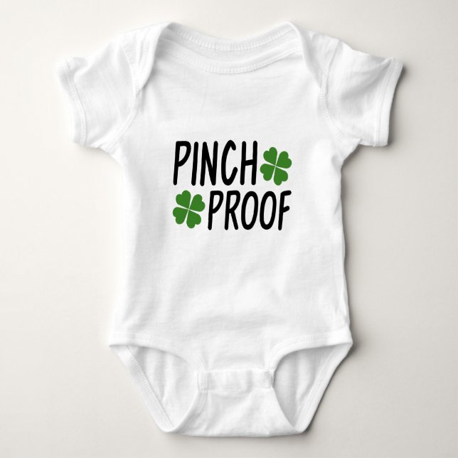 Pinch Proof Baby Bodysuit (Front)