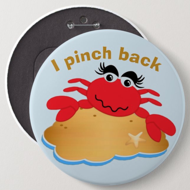 Pinch-Round Button (Front & Back)