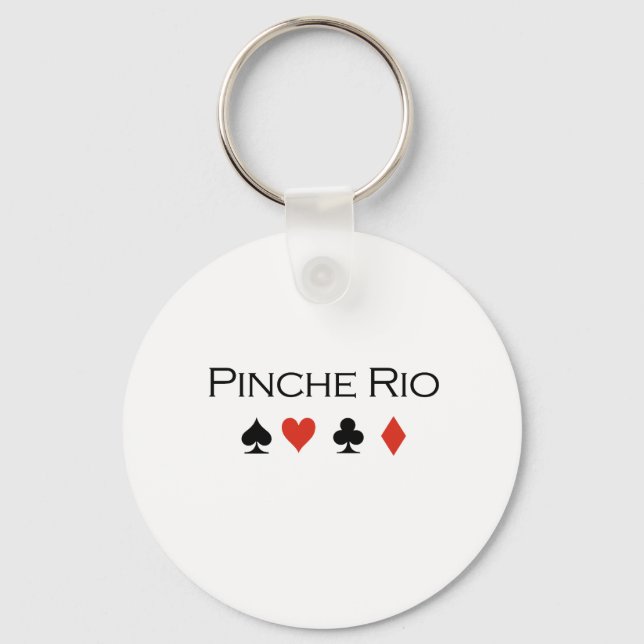 Pinche Rio T-shirt Keychain (Front)