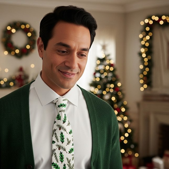 Pine and holly  tie (Creator Uploaded)