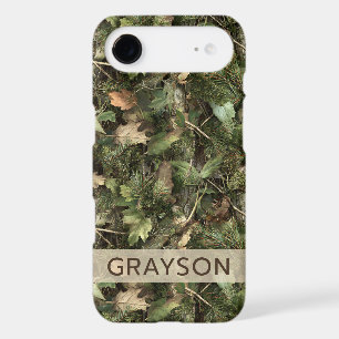 Pine and Leaves Camouflage Personalized