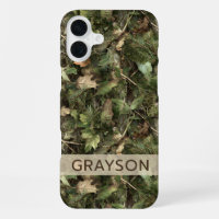 Pine and Leaves Camouflage Personalized