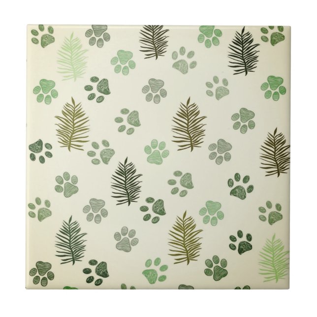 Pine and Paws | Tile (Front)