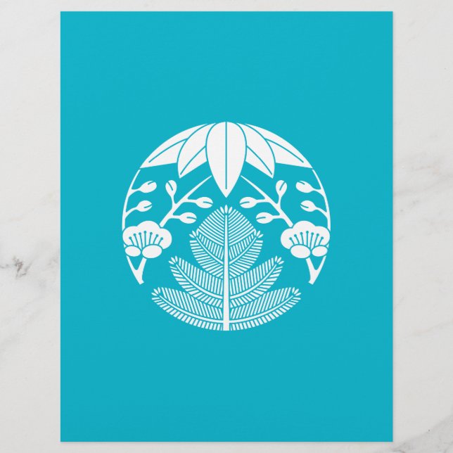 Pine,bamboo leaves,ume (Front)