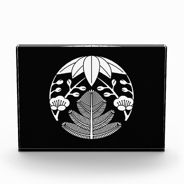Pine bamboo ume photo block (Front)