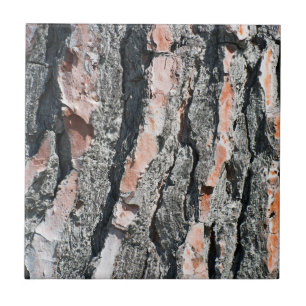 Pine bark pattern tile