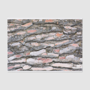 Pine bark pattern tissue paper