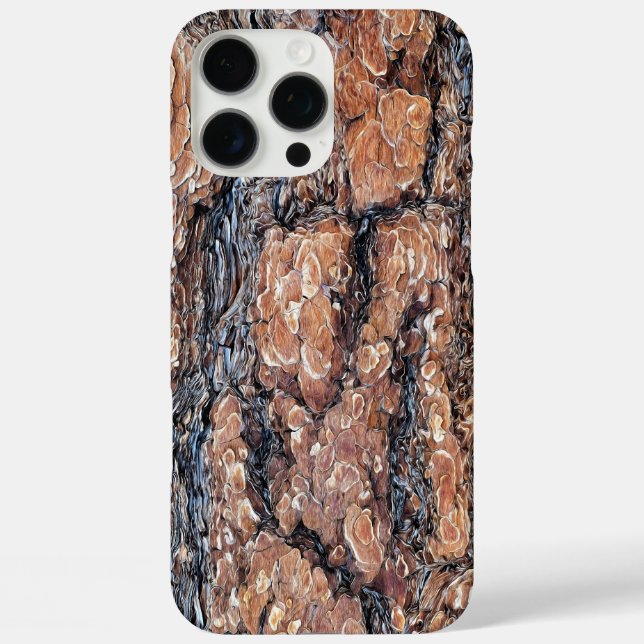 Pine Bark Texture  Case-Mate iPhone Case (Back)