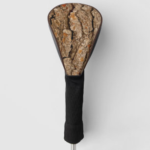 Pine Bark Texture Golf Head Cover
