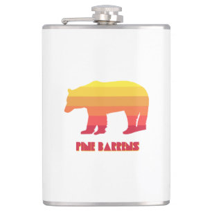 Pine Barrens Bear Hip Flask