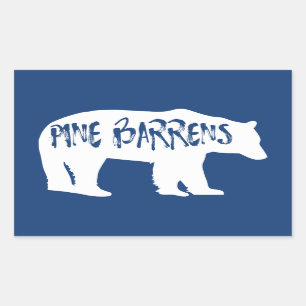 Pine Barrens Bear Sticker