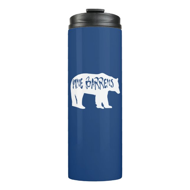 Pine Barrens Bear Thermal Tumbler (Front)