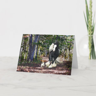 "Pine Barrens Run" Greeting Card