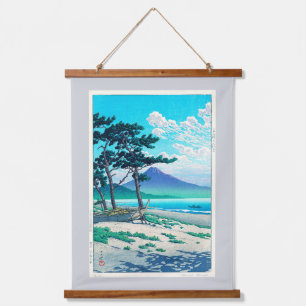 Pine Beach at Miho, Hasui Kawase Hanging Tapestry