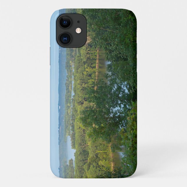 Pine Bend Bluffs Overlooking Mississippi River Case-Mate iPhone Case (Back)