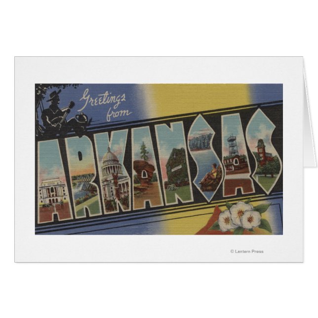 Pine Bluff, Arkansas - Large Letter Scenes (Front Horizontal)
