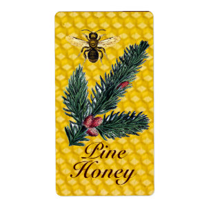 PINE BRANCH ET HONEY BEE, BEEKEEPER