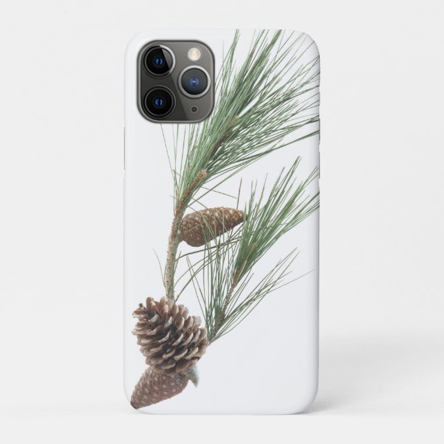 Pine branch with the cones Case-Mate iPhone case (Back)