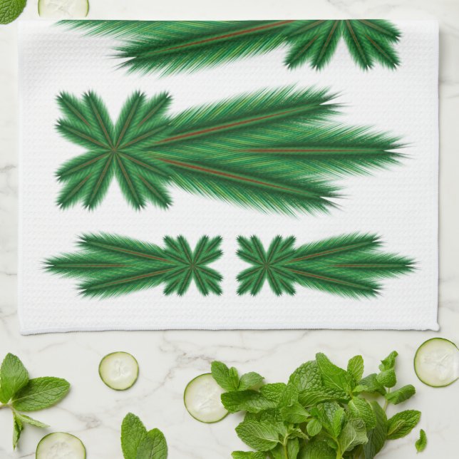 Pine Comet Kitchen Towel (Folded)