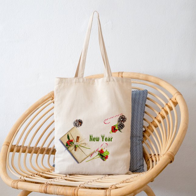 Pine Cône À Côté Des Sacs fourre-tout De Candy (Pine Cone Beside Candy Tote Bags
)