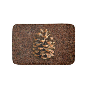 Pine Cone Bath Mat