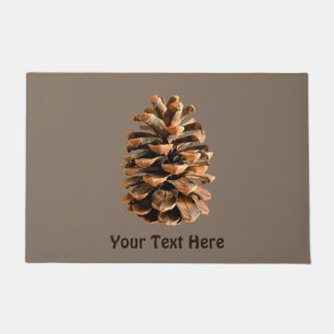 Pine Cone Doormat
