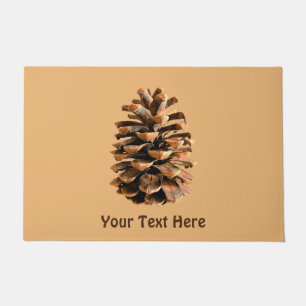 Pine Cone Doormat