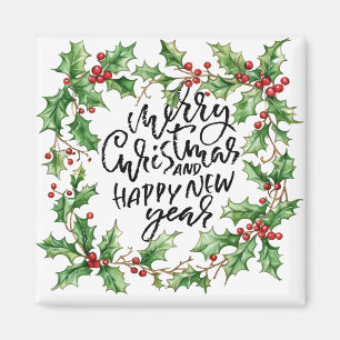 Pine Cone for Christmas and New Year Magnet